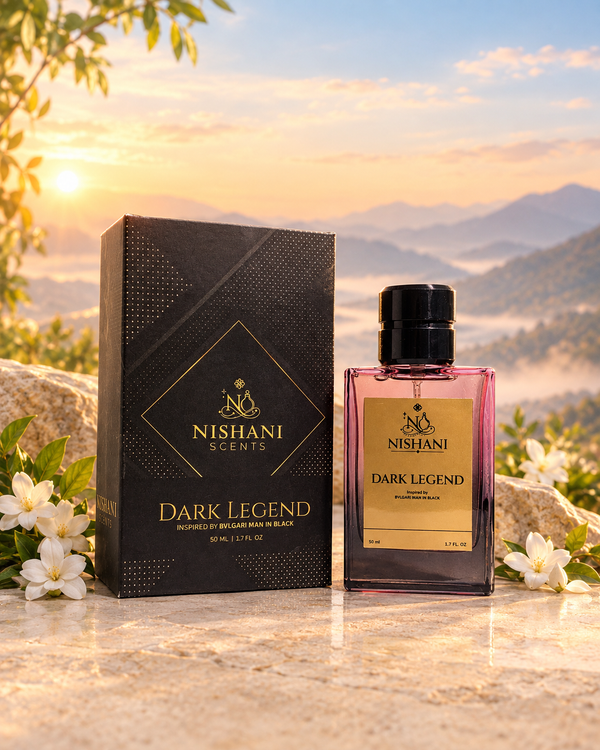 Dark Legend – Spicy Amber Leather Perfume | Unisex