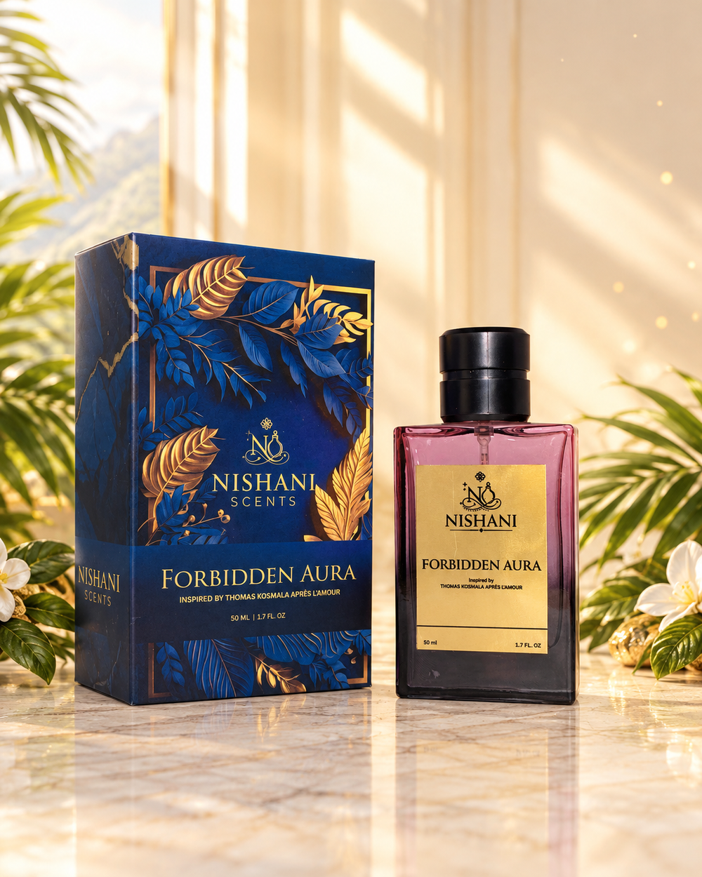 Forbidden Aura – Citrus Amber Woody Perfume for Men
